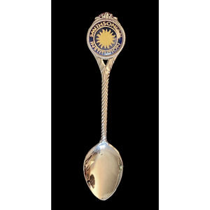 Vintage Silvertone Metal Souvenir Spoon Smithsonian Institution Washington DC